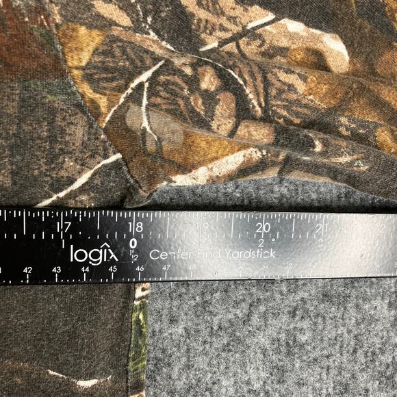 Russell Outdoors T-Shirt Womens M Camo Long Sleeve Pink Southern Logo Hunting - Picture 6 of 7